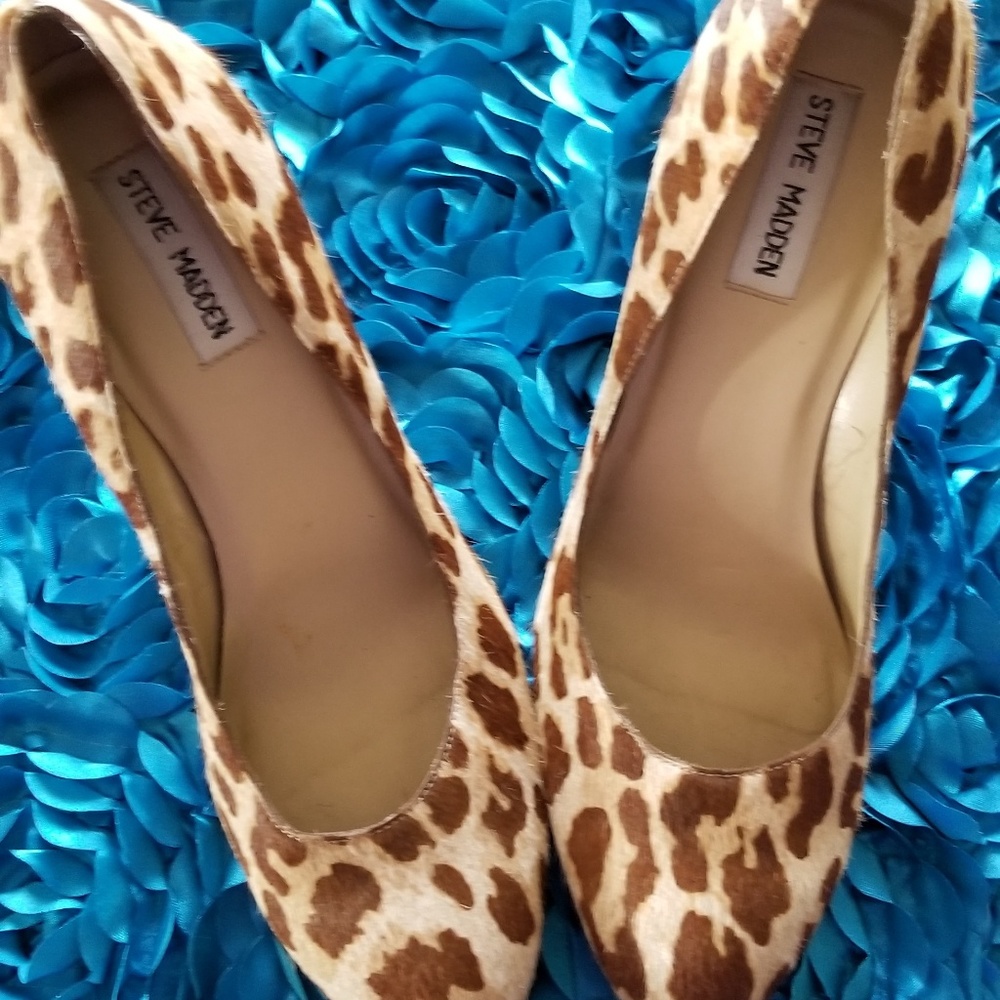 Steve Madden Leopard Platforms - Picture 2 of 9